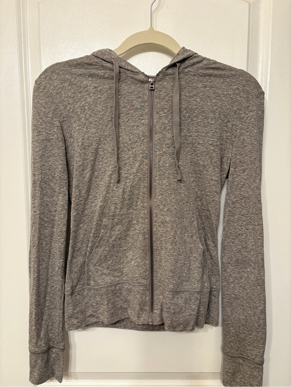 Aeropostale Gray Zip-Up Hoodie